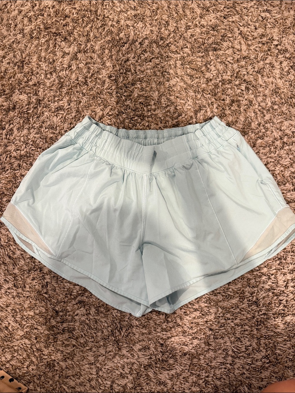 lululemon athletica Light Blue Women's Athletic Shorts